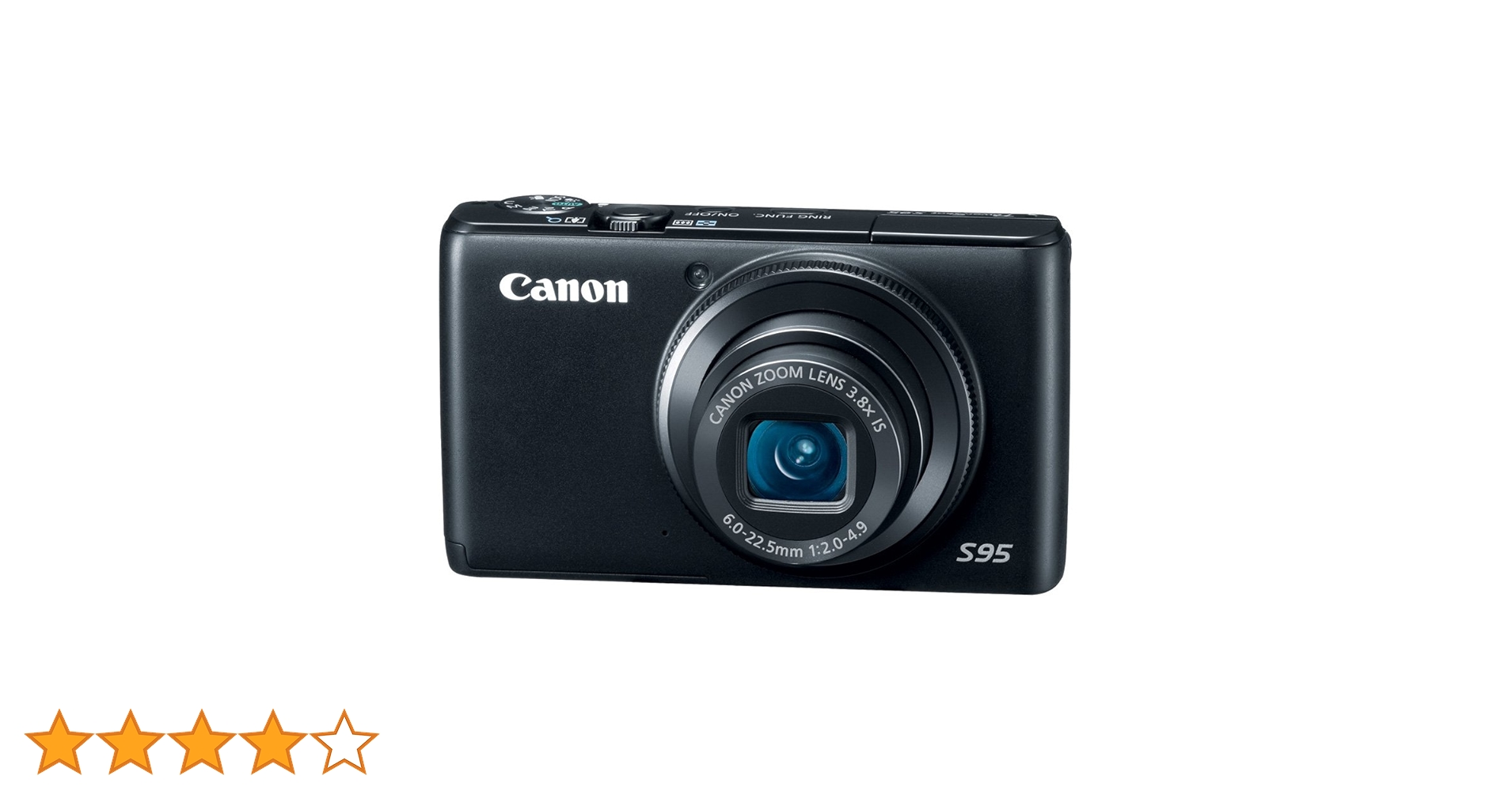 【RAKUDO】Canon PowerShot S95 Amazon Canada: Canon PowerShot S95 10 MP Digital Camera with 3.8X